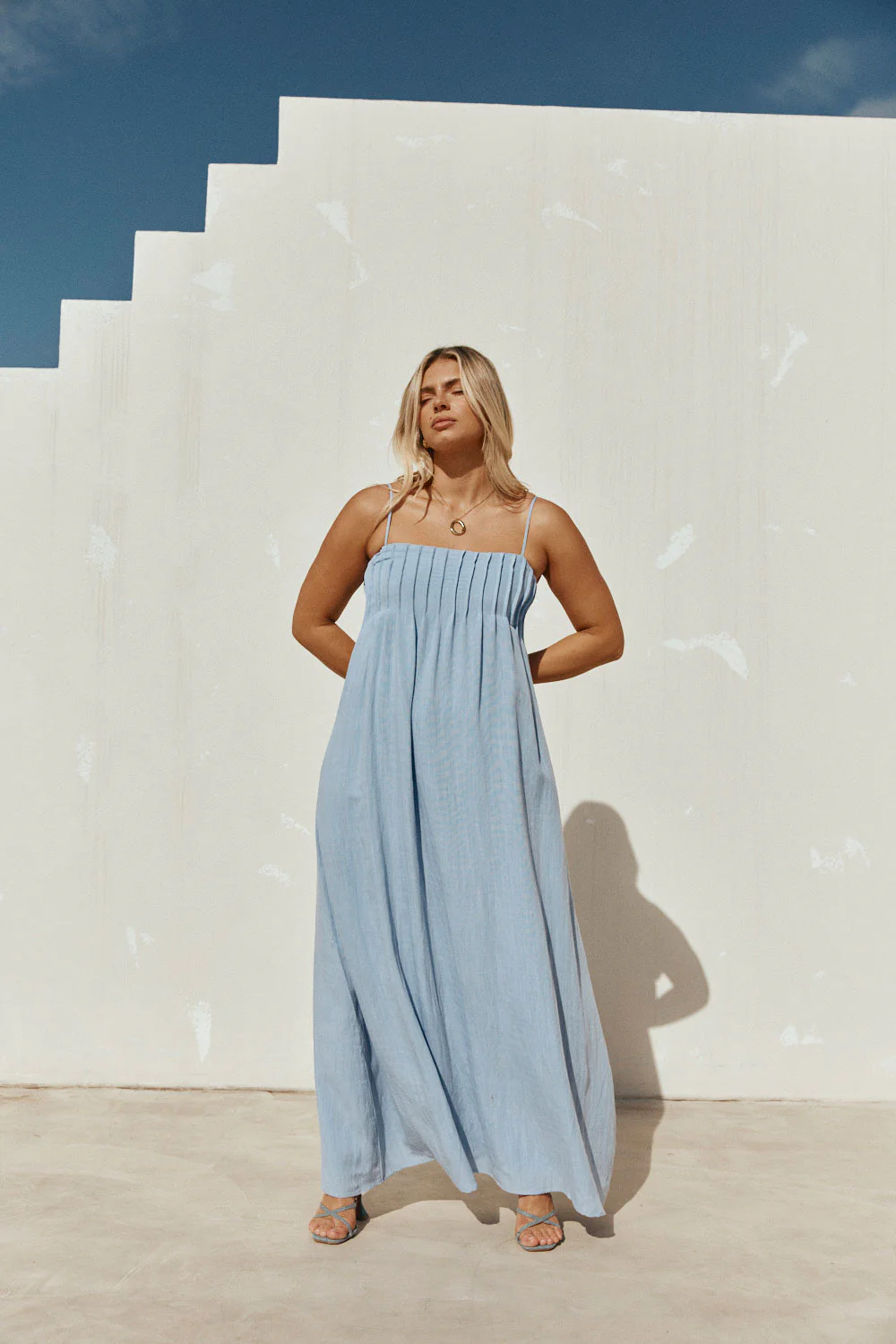 Ada Dress - Blue - Image 2