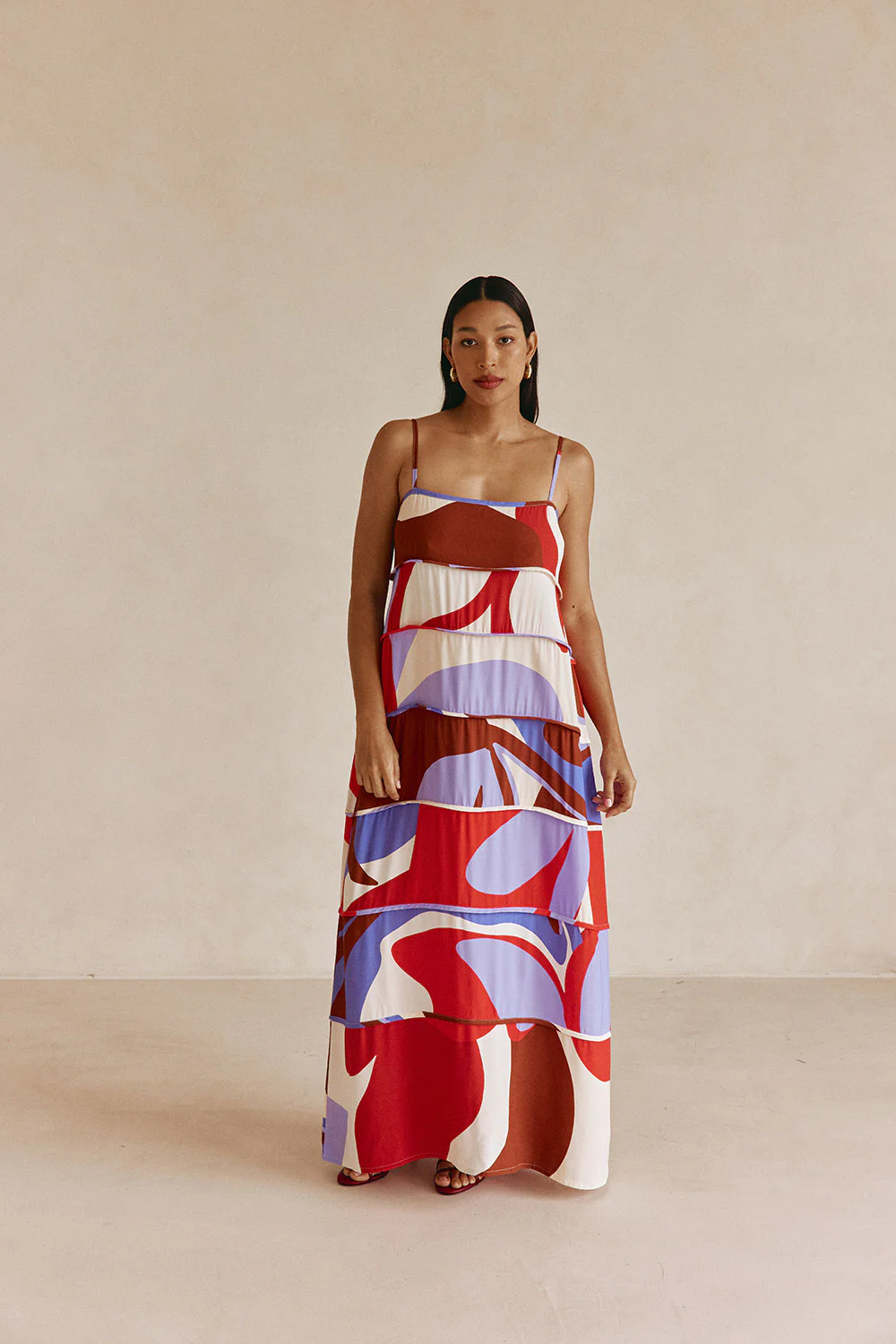 Aitana Dress - Valley Red - Image 3