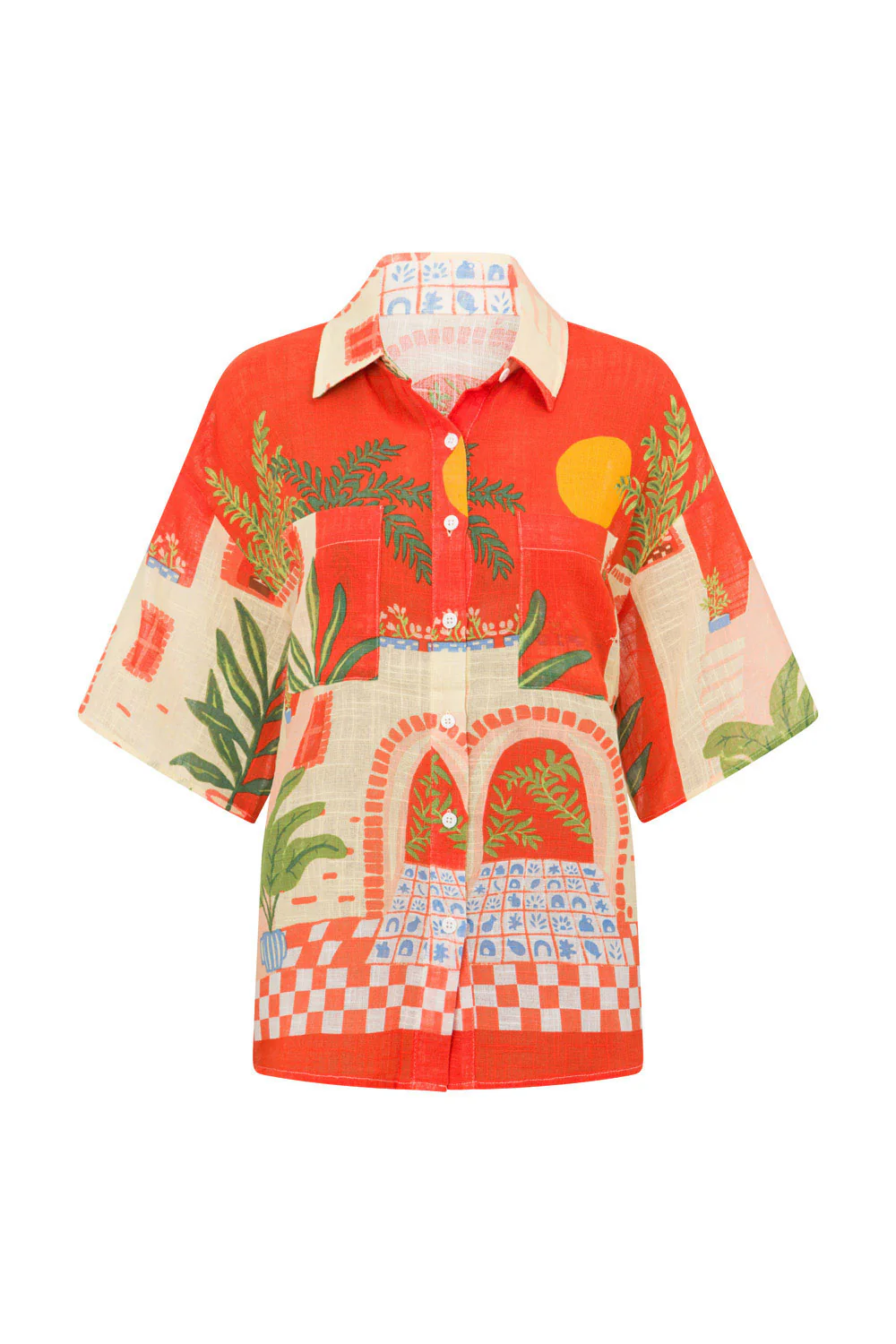 Amira Top - Vista Red - Image 7