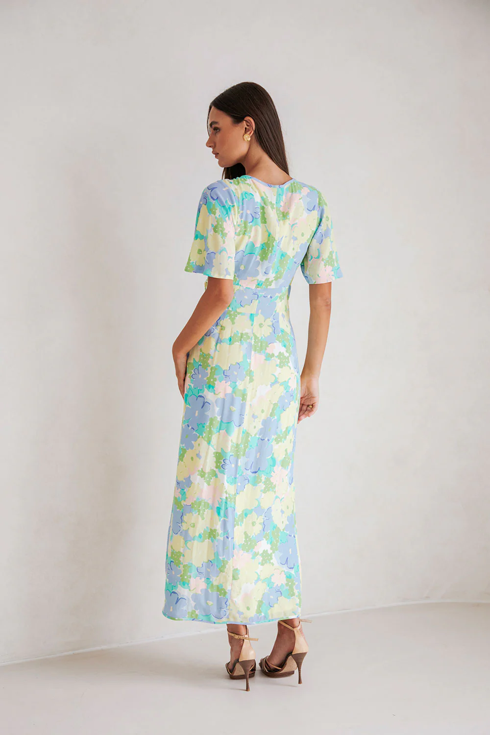 Aquitaine Wrap Dress - Floral Dream - Image 4