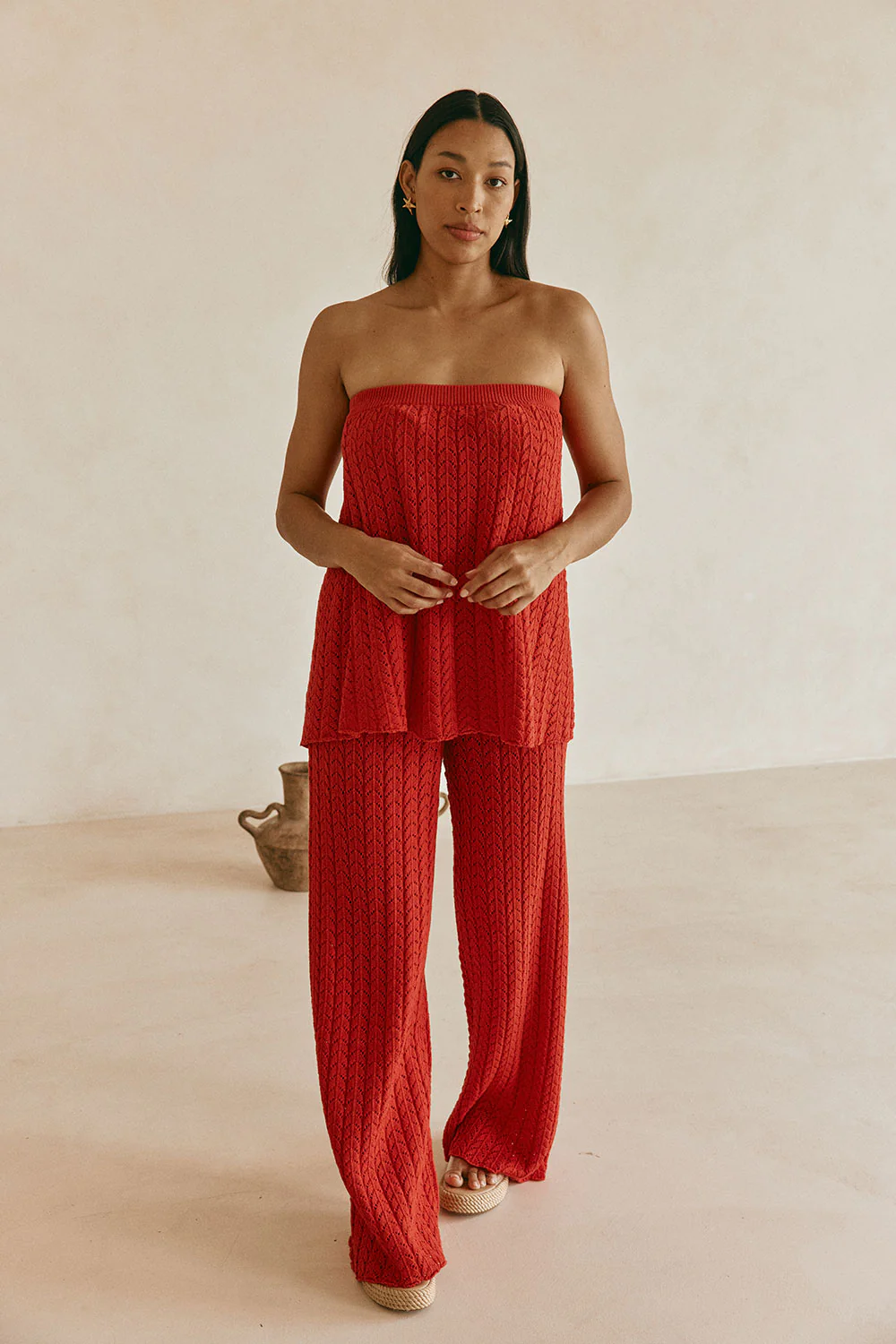 Athena Top - Red - Image 6