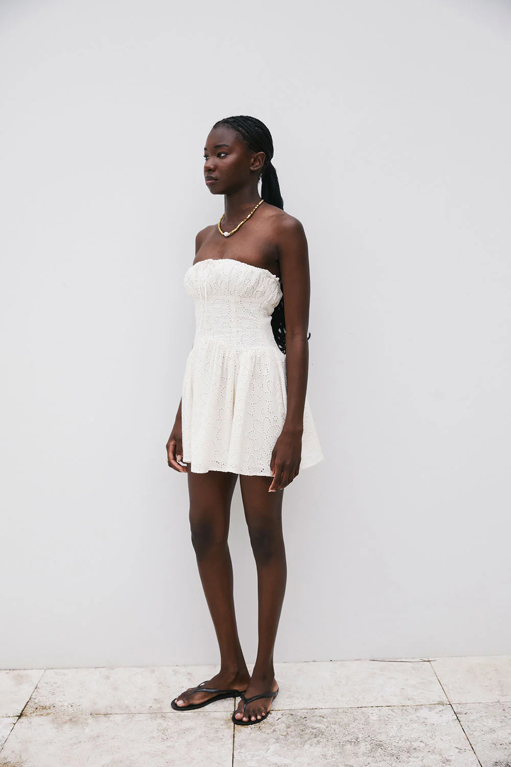 Aura Dress - Broderie - Image 4