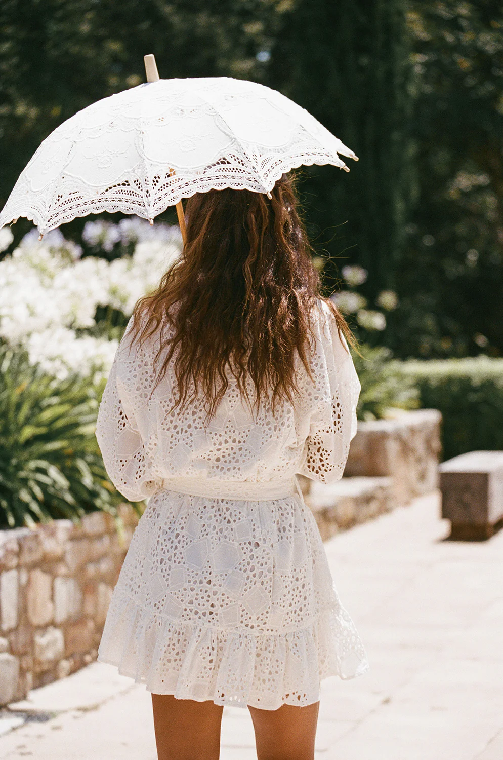 Belted Lota Dress - Broderie - Image 6