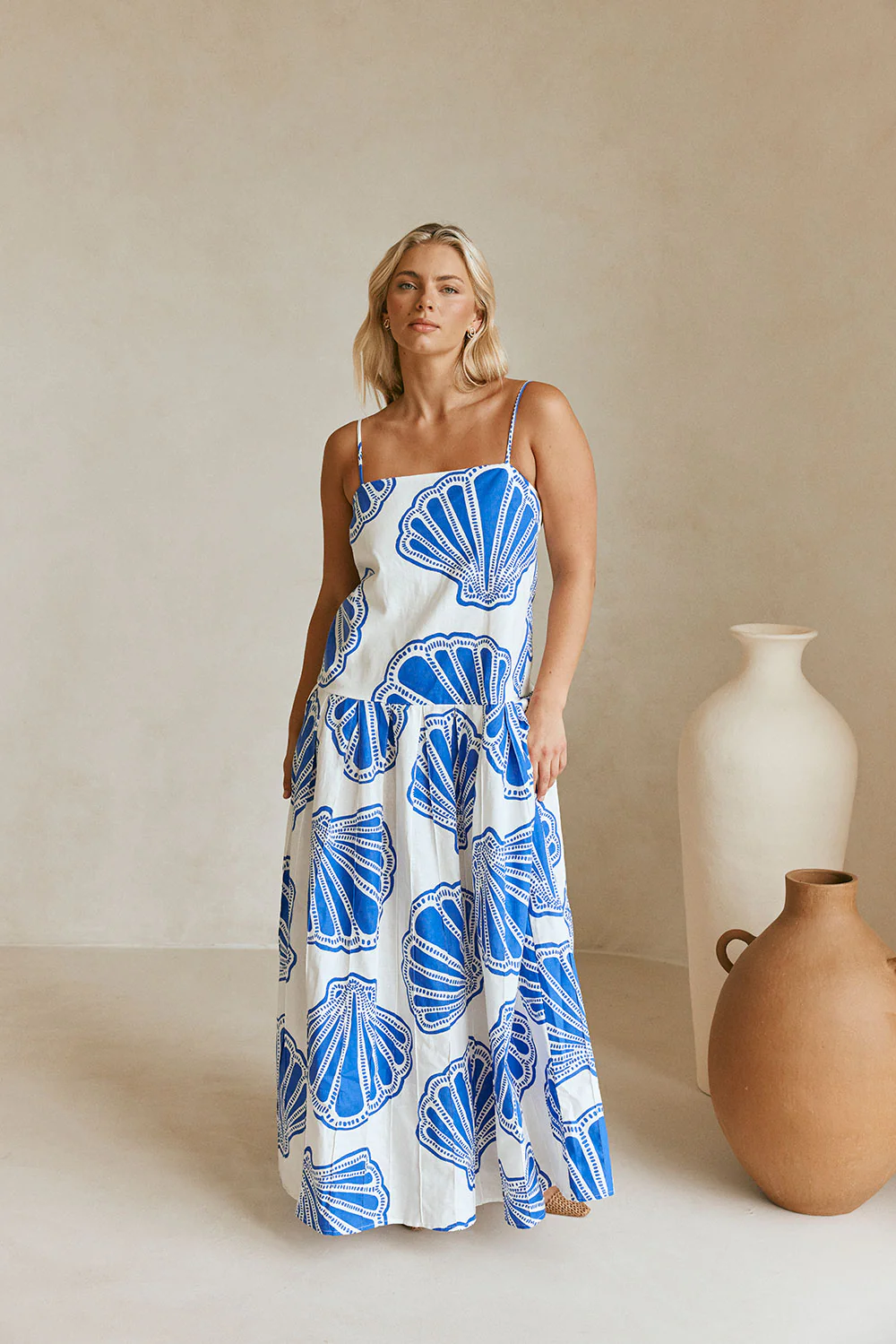 Bette Dress - Seashell - Image 7