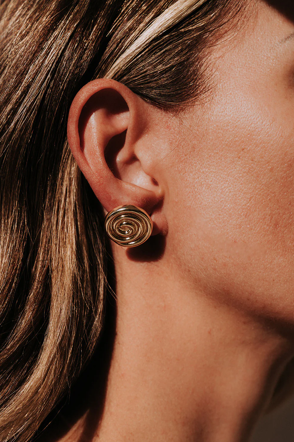 Calico Earrings - 18K Gold - Image 3