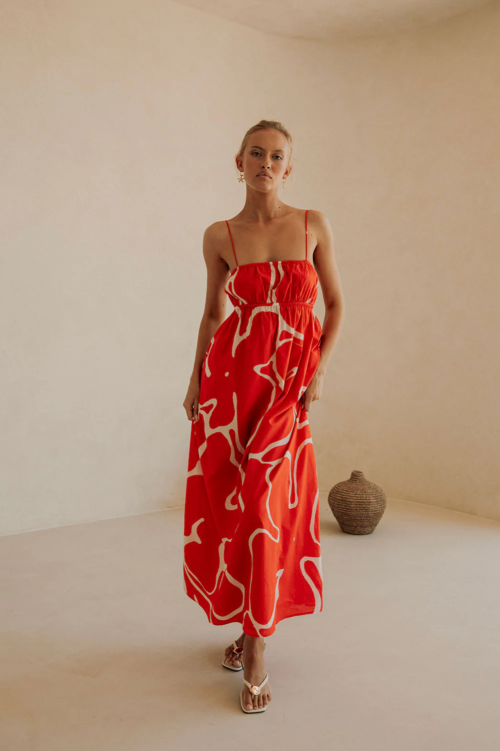 Catie Dress - Evoke Red - Image 2