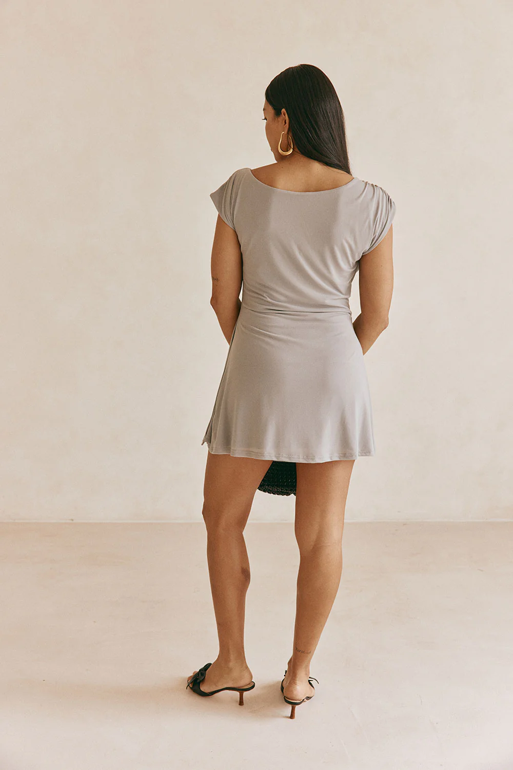 Dally Dress - Grey - Image 7