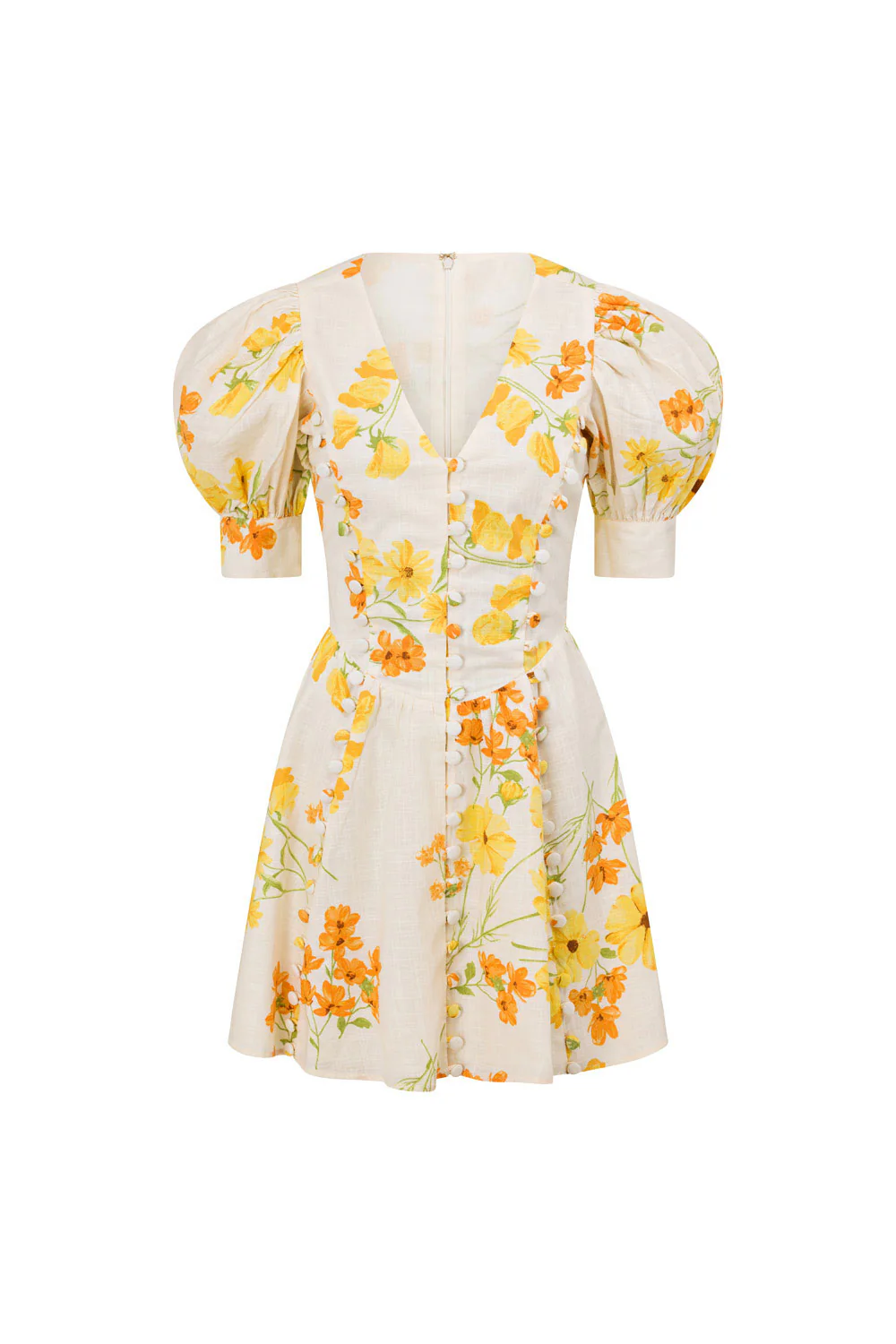 Deon Button Dress - Image 6