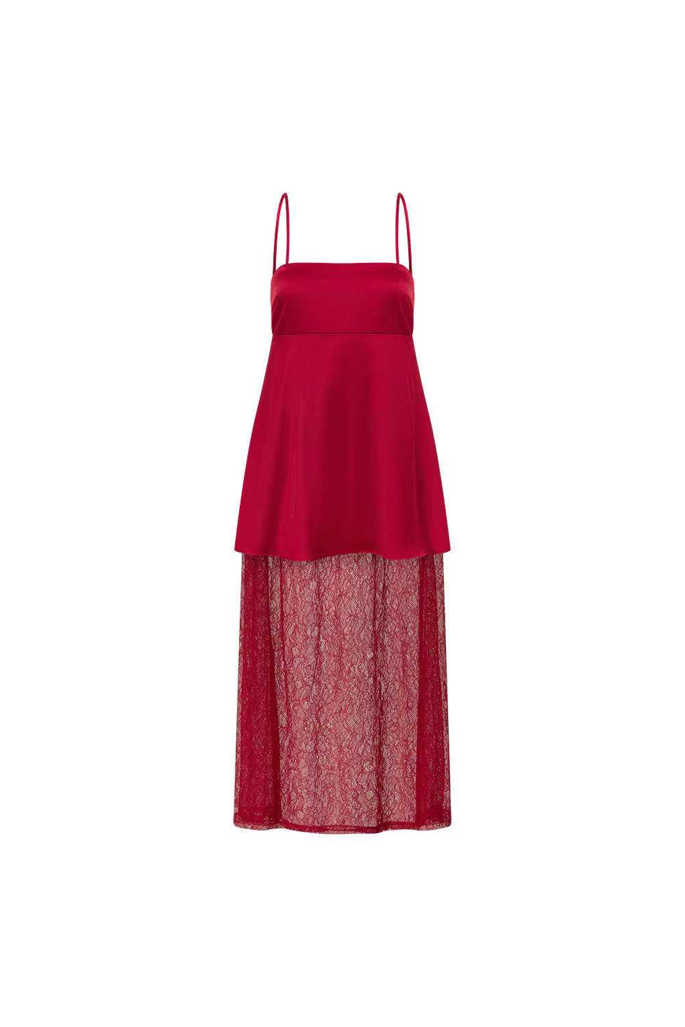 Dove Dress - Red - Image 8