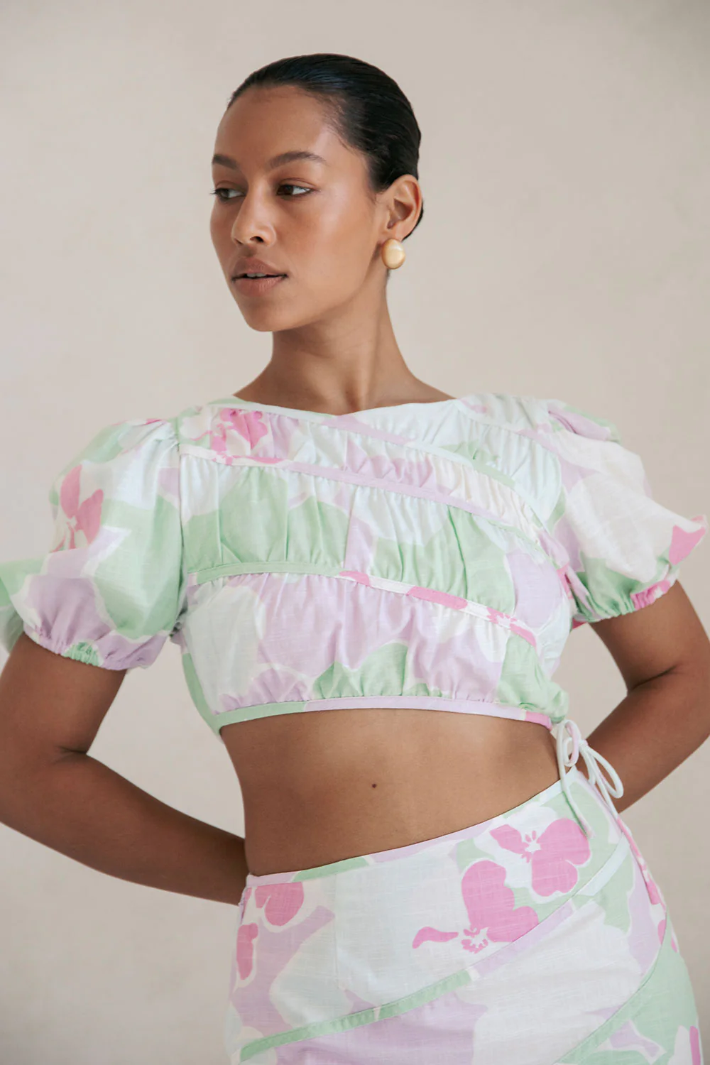 Elika Top - Misty Floral - Image 5