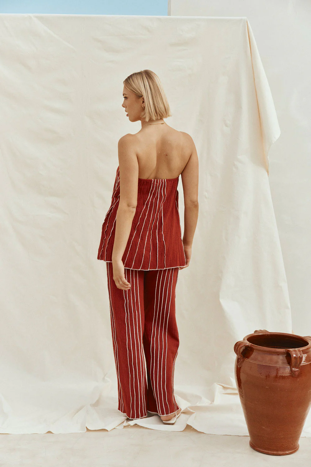 Emilia Top - Merlot - Image 6