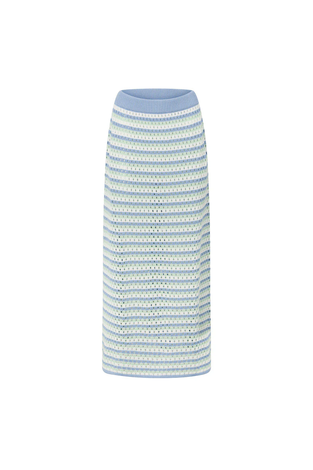 Erin Knit Skirt - Blue - Image 5