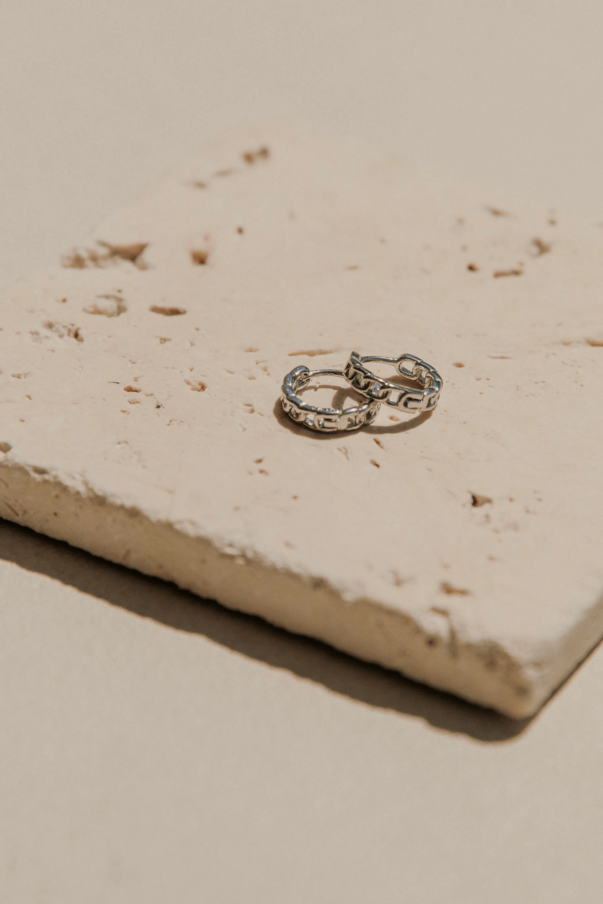 Eve Huggie Earrings - Silver - Image 3