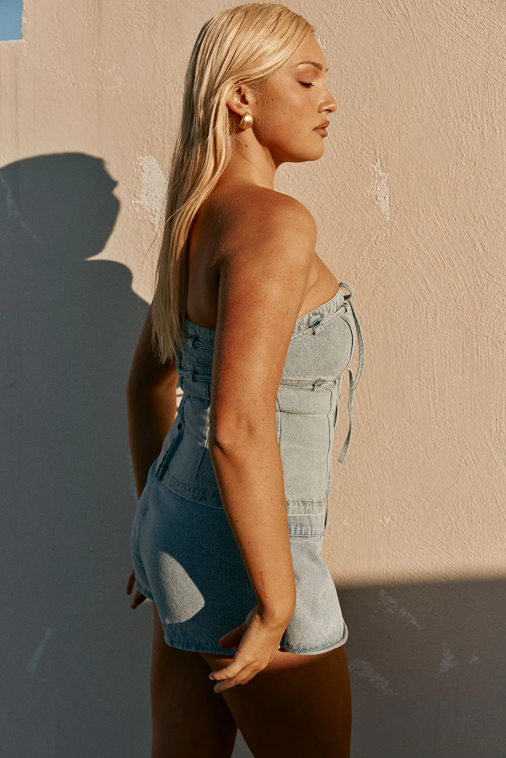Fiore Top - Denim - Image 6
