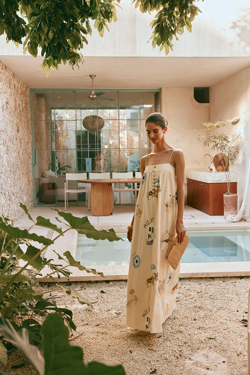 Ida Dress - Isles Of Greece - Image 2