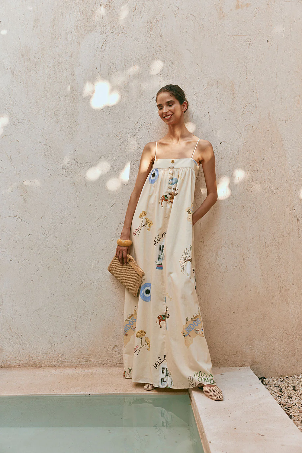 Ida Dress - Isles Of Greece - Image 4