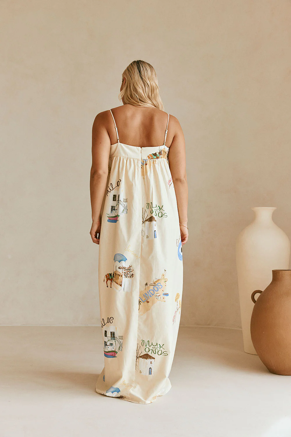Ida Dress - Isles Of Greece - Image 8