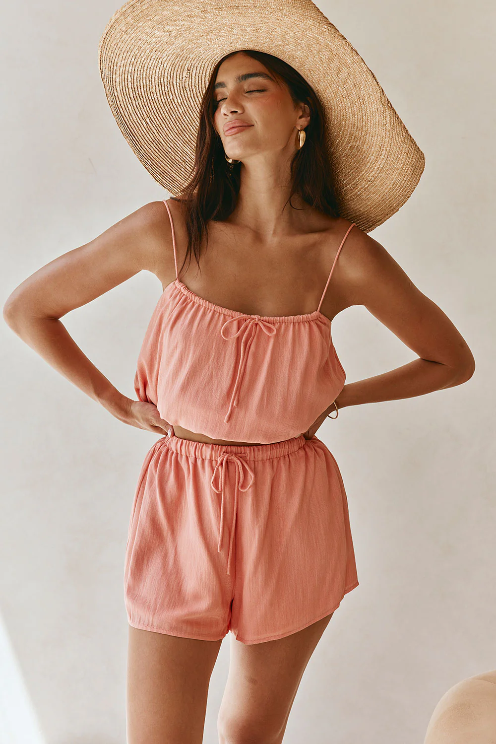 Jetta Top - Peach - Image 3