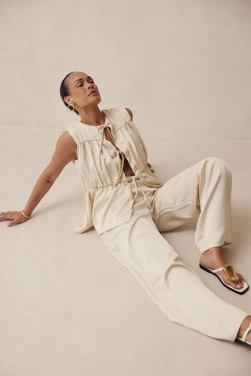 Juliette Pants - Beige - Image 2