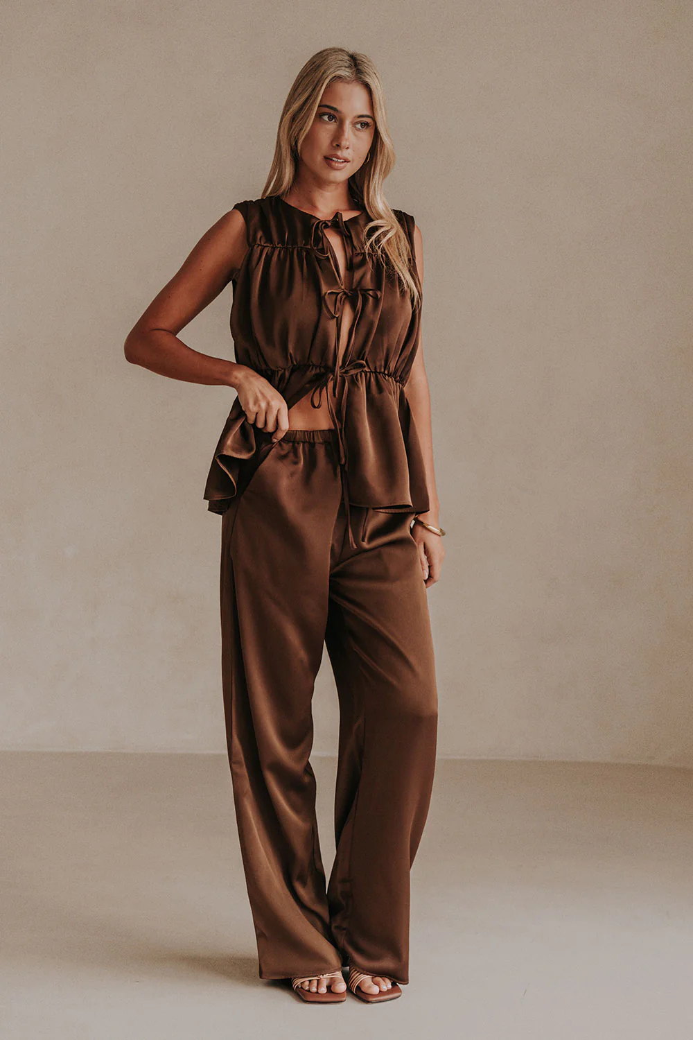 Juliette Pants - Chocolate - Image 2