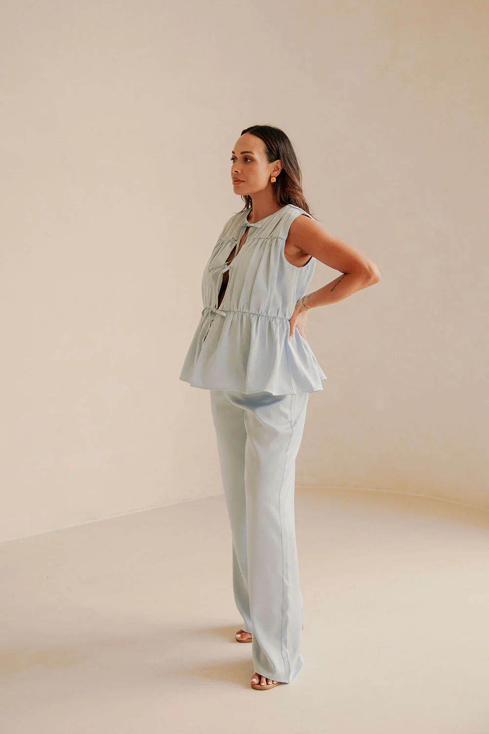 Juliette Top - Blue - Image 5