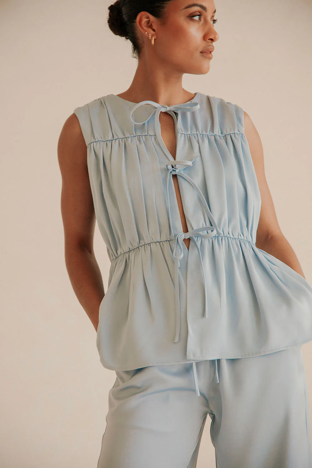 Juliette Top - Blue - Image 6