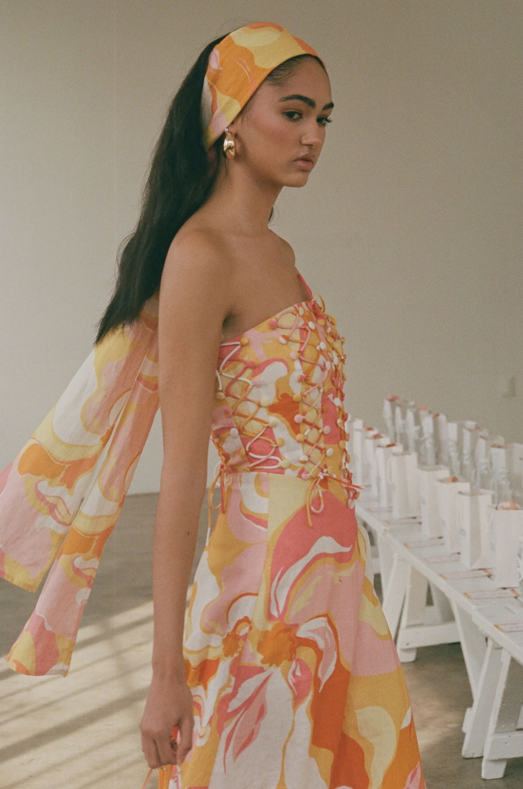 Kahlo Dress - Calista Sunset - Image 3