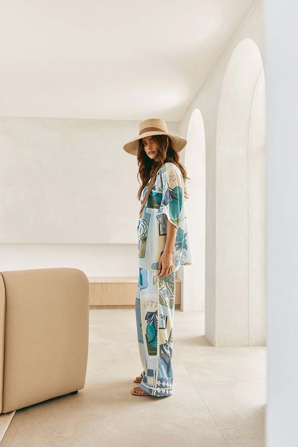 Kelia Pants - Villagio Blue - Image 5
