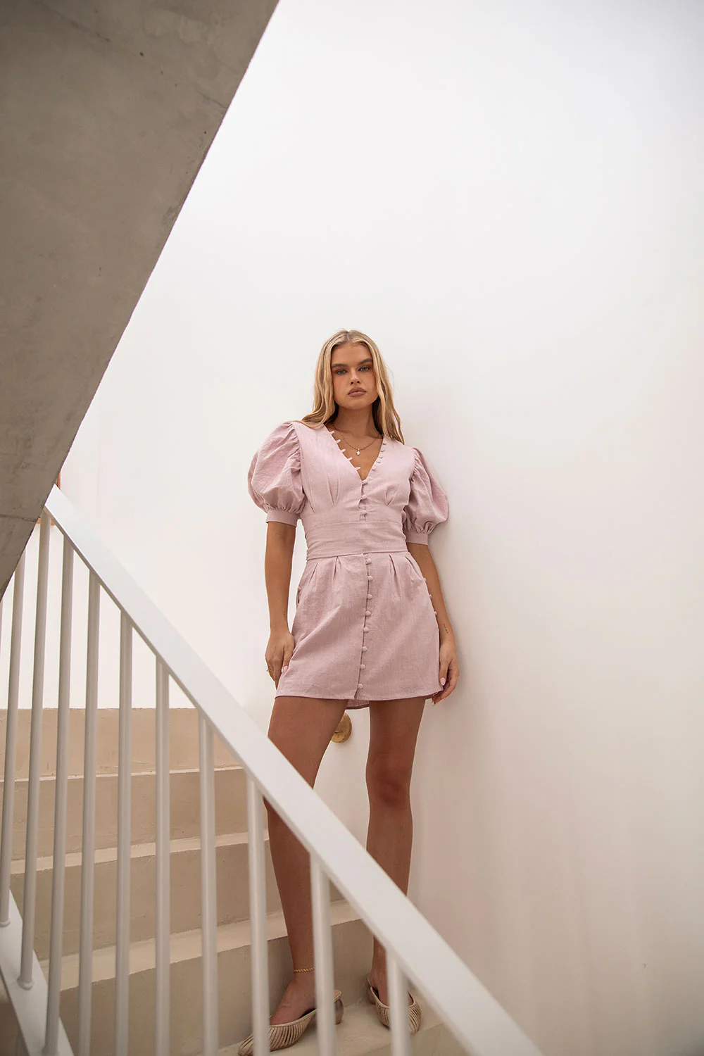 Kori Dress - Lilac - Image 4