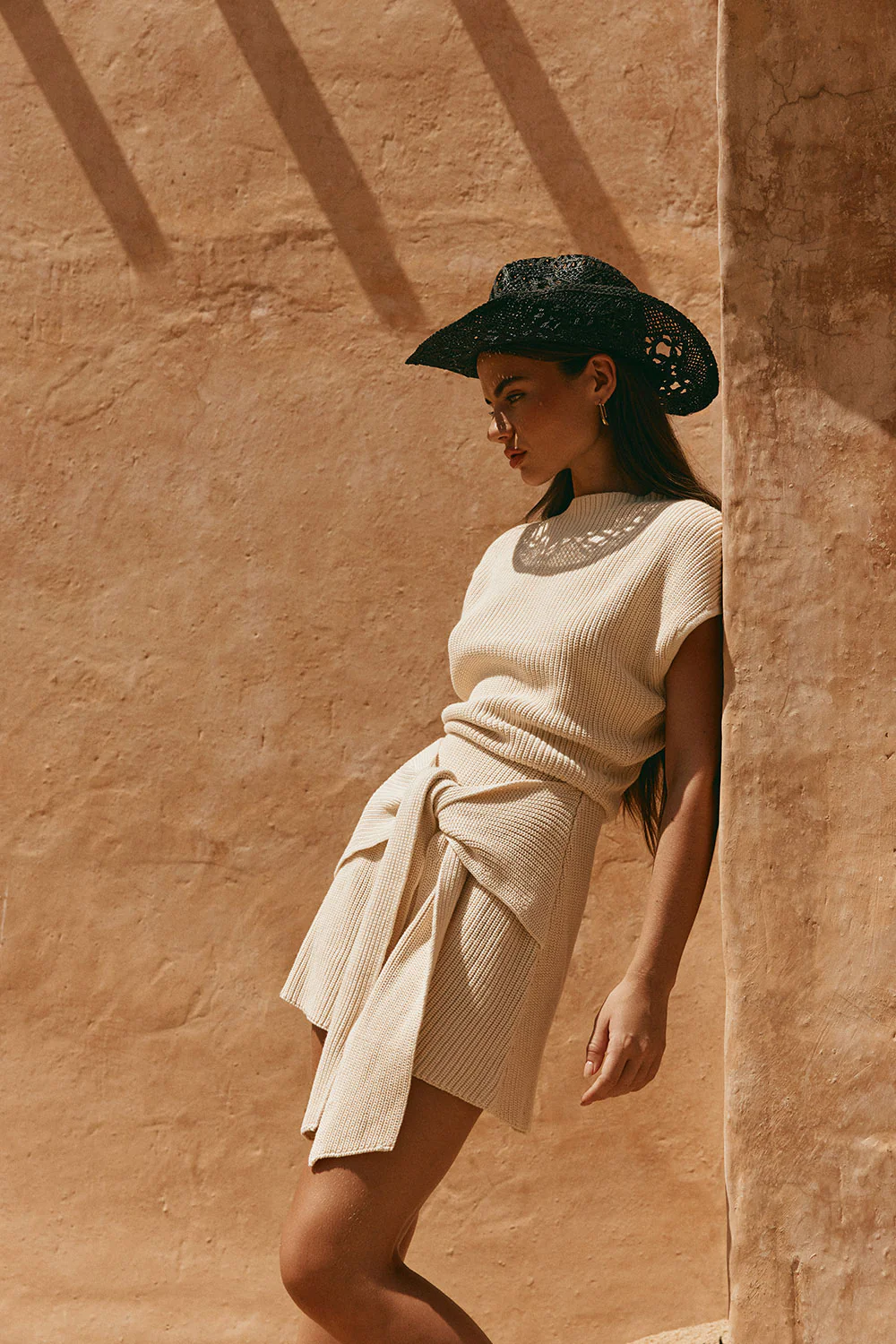 Lovina Dress - Beige - Image 5