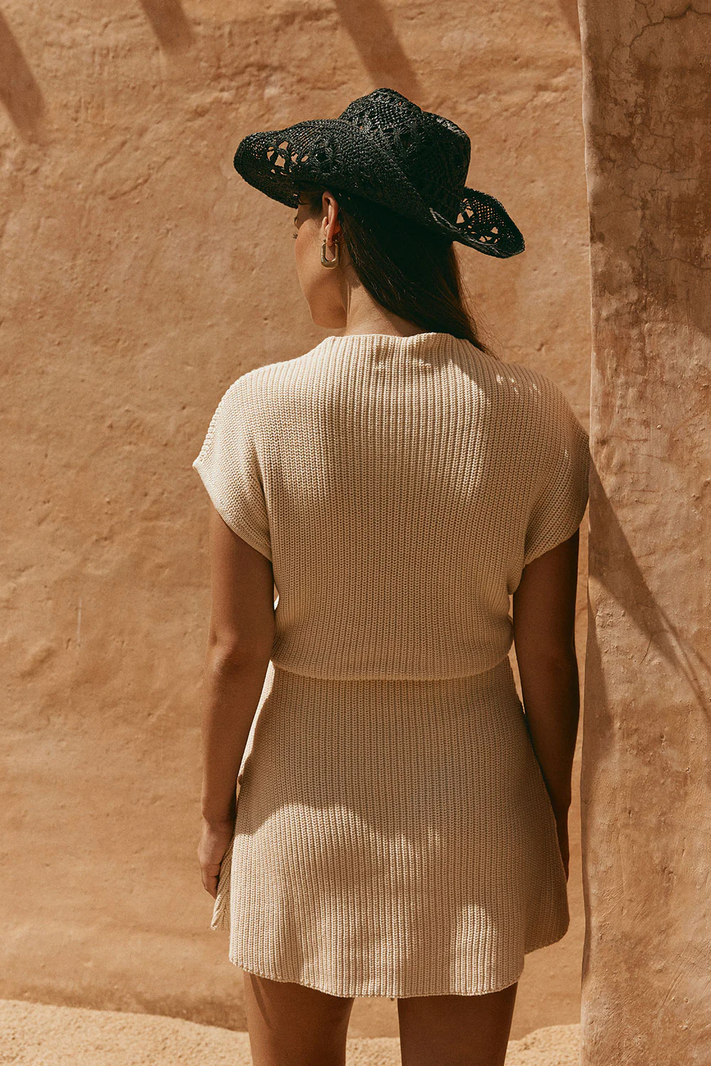 Lovina Dress - Beige - Image 7