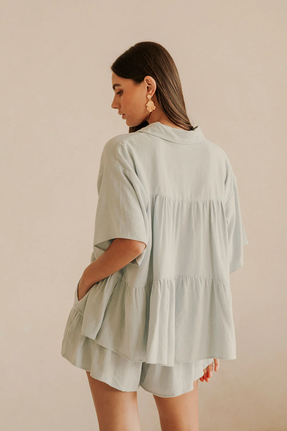 Luna Top - Blue - Image 5