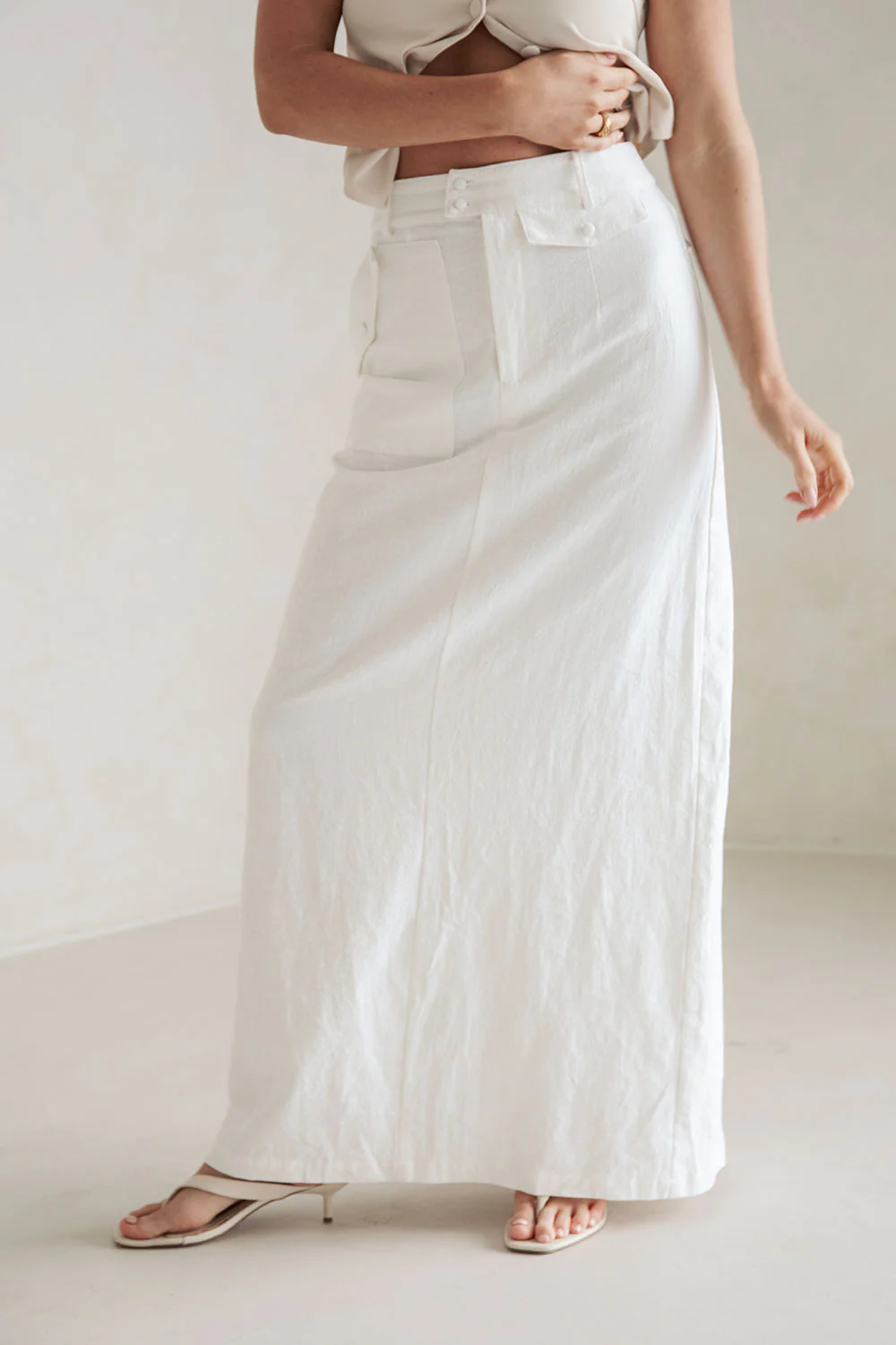Mahli Skirt - White - Image 2