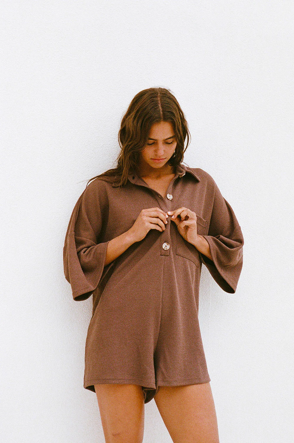 Milena Playsuit - Chocolate - Image 4