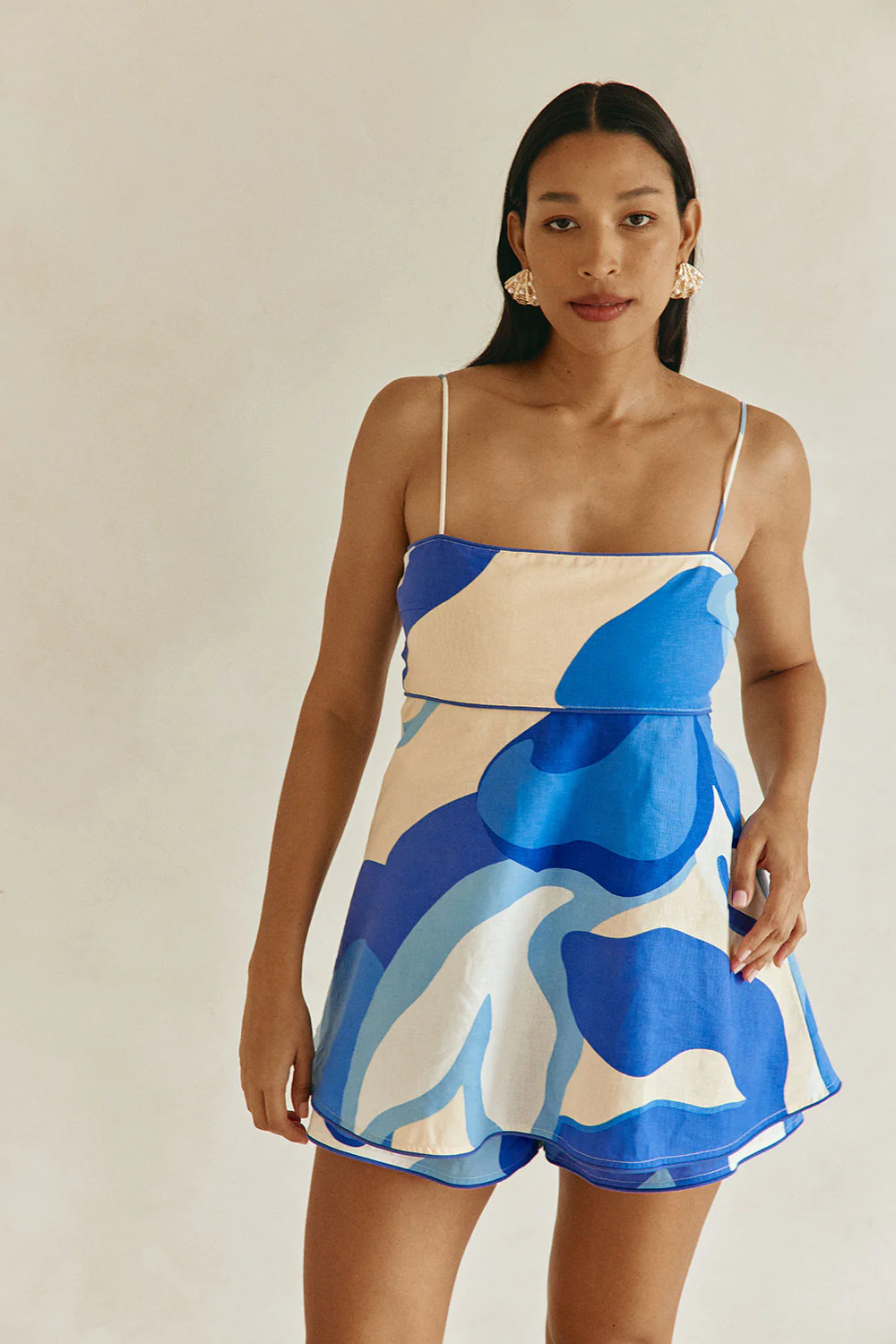 Mirella Playsuit - Valley Blue - Image 2
