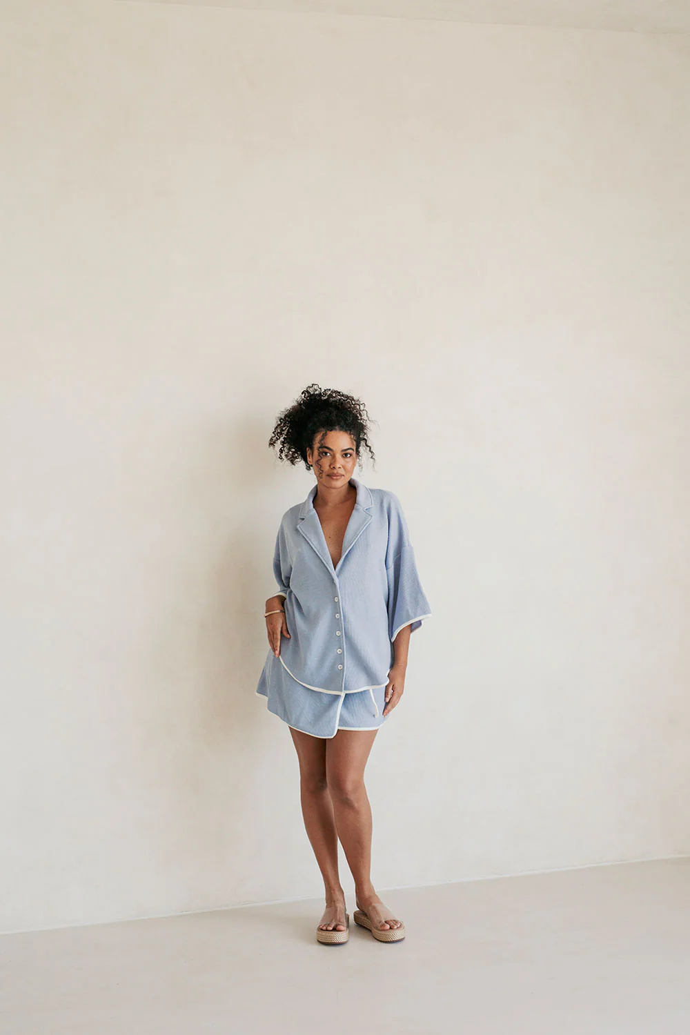 Nari Skirt - Blue - Image 7