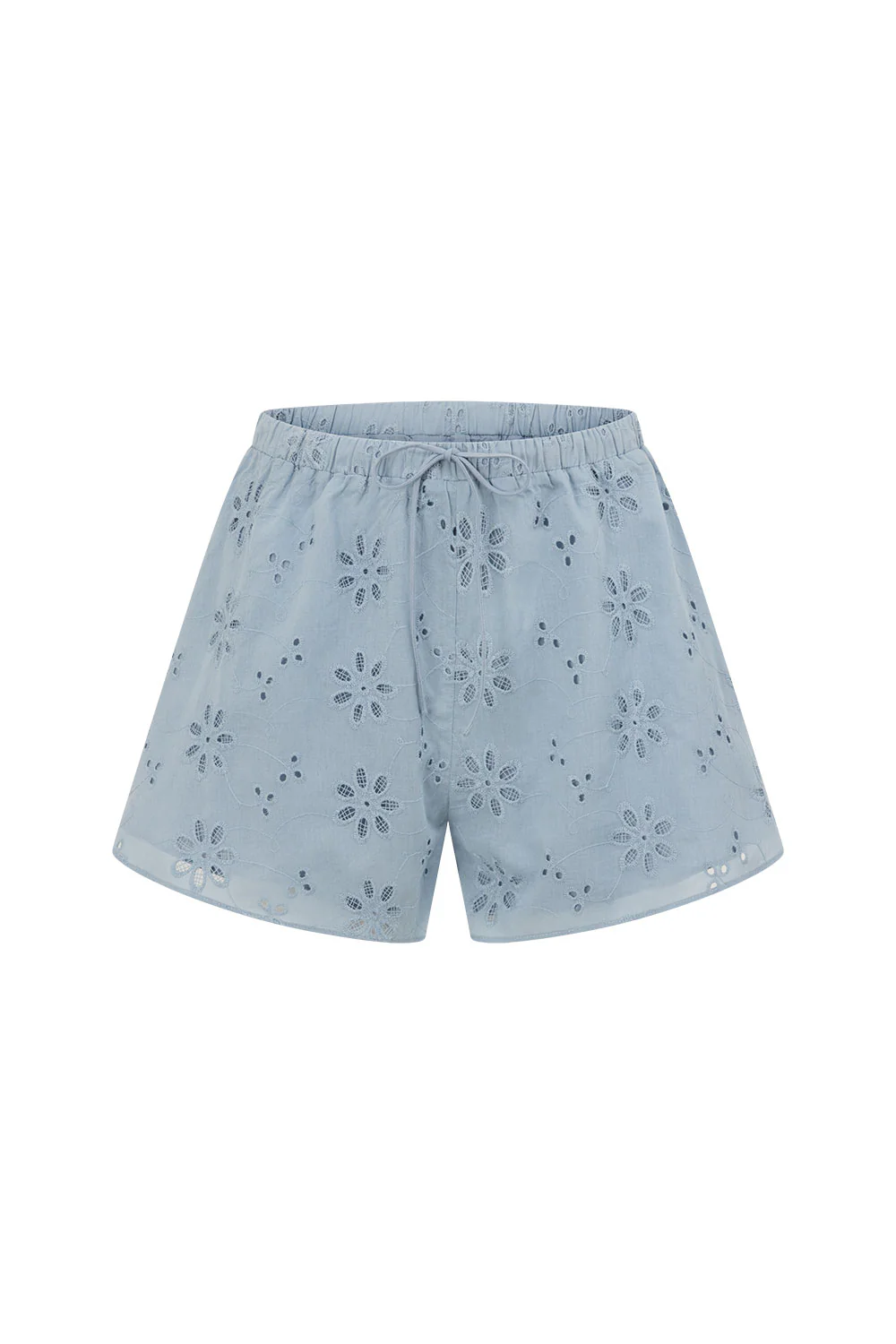 Octavia Shorts - Blue Broderie - Image 7