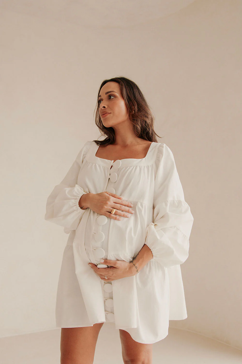 Palmer Dress - White - Image 4