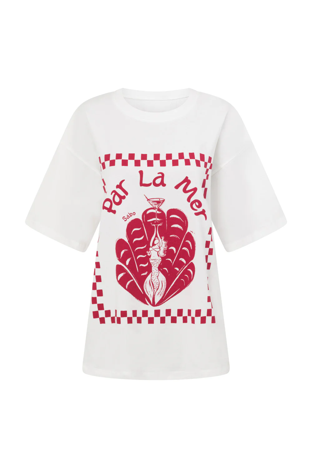 Par La Mer Top - Red - Image 6