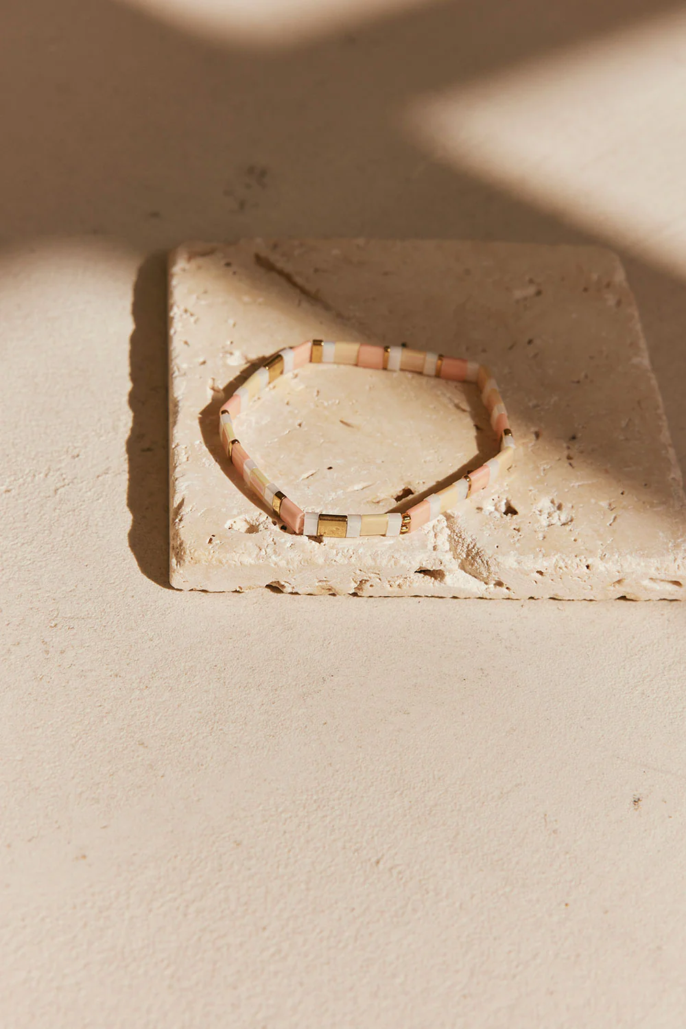 Peachy Bead Bracelet - Image 3