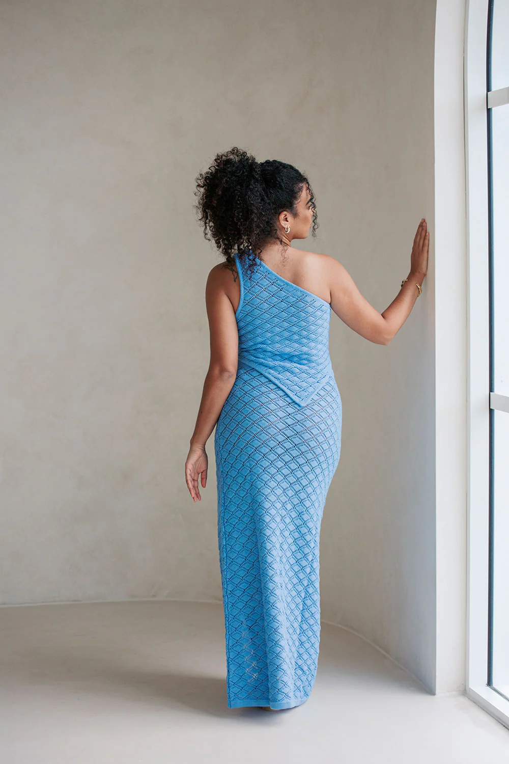 Ria Skirt - Blue - Image 7
