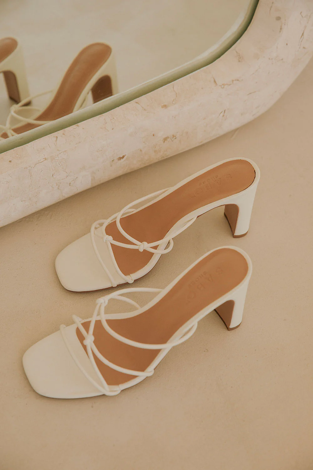 Rosaria Heels - White - Image 3