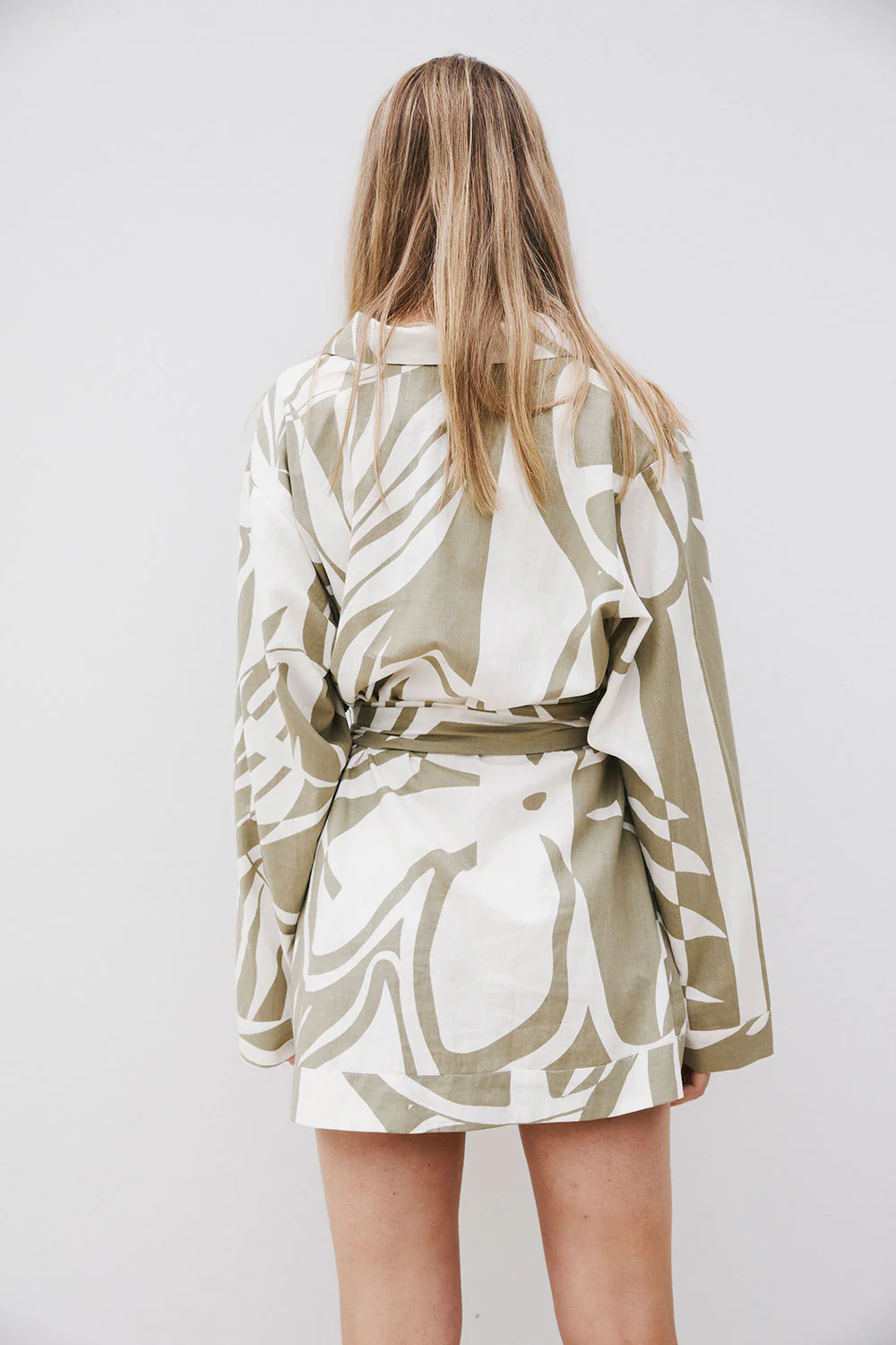 SAMPLE-Adele Dress - Palm - Image 4