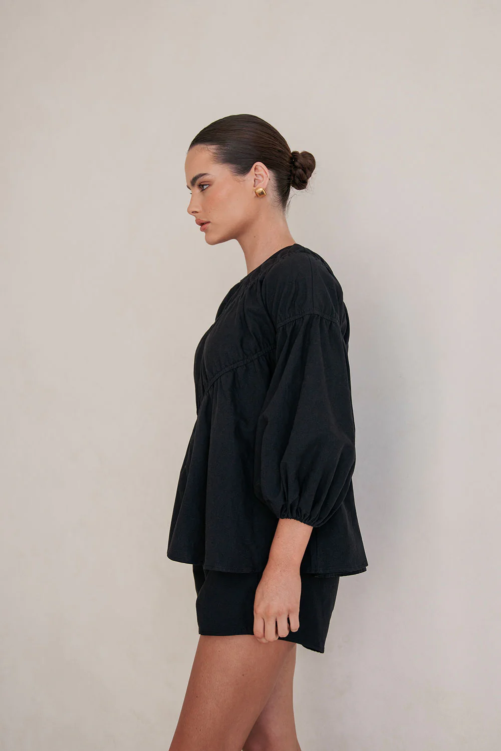 SAMPLE-Akel Top - Black - Image 4