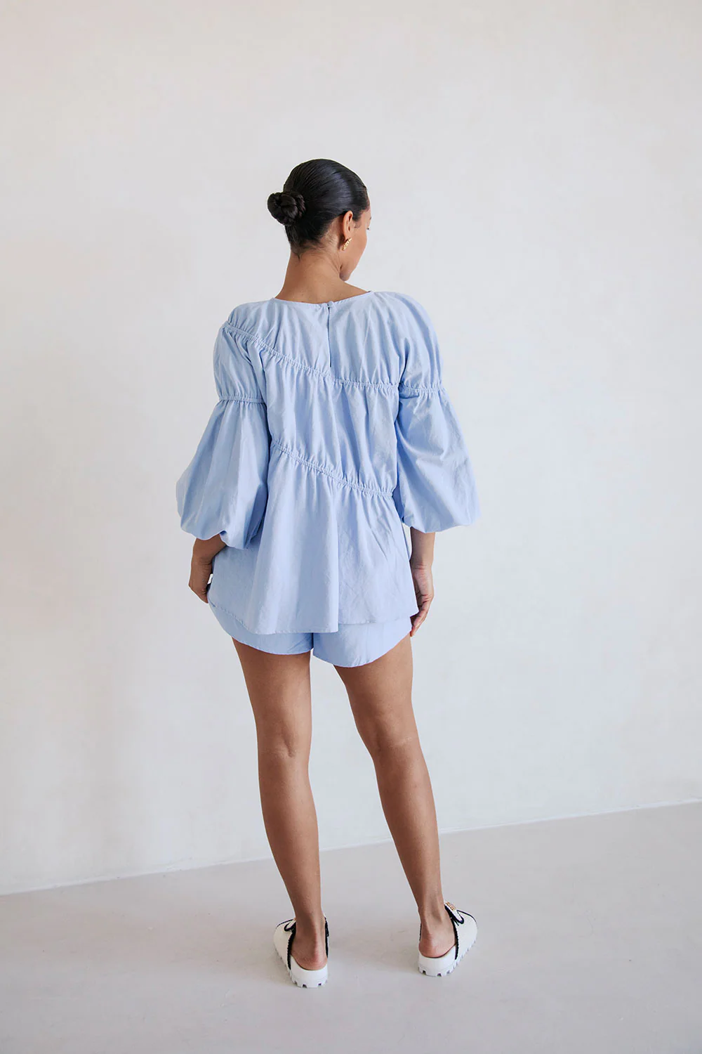 SAMPLE-Akel Top - Blue - Image 8