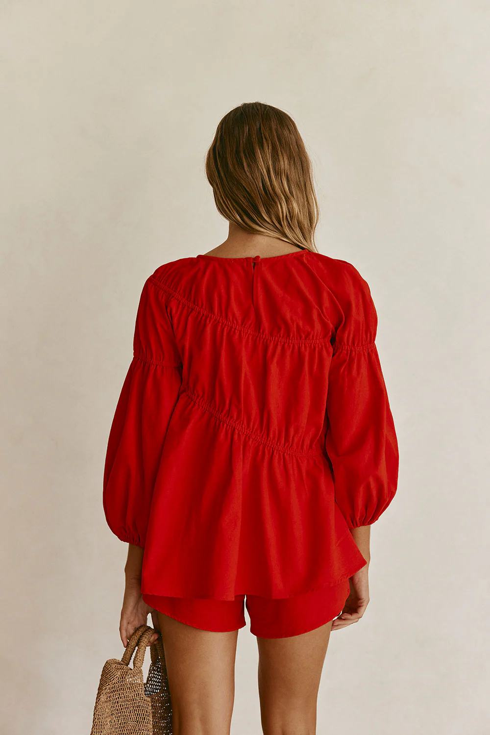 SAMPLE-Akel Top - Cherry - Image 5