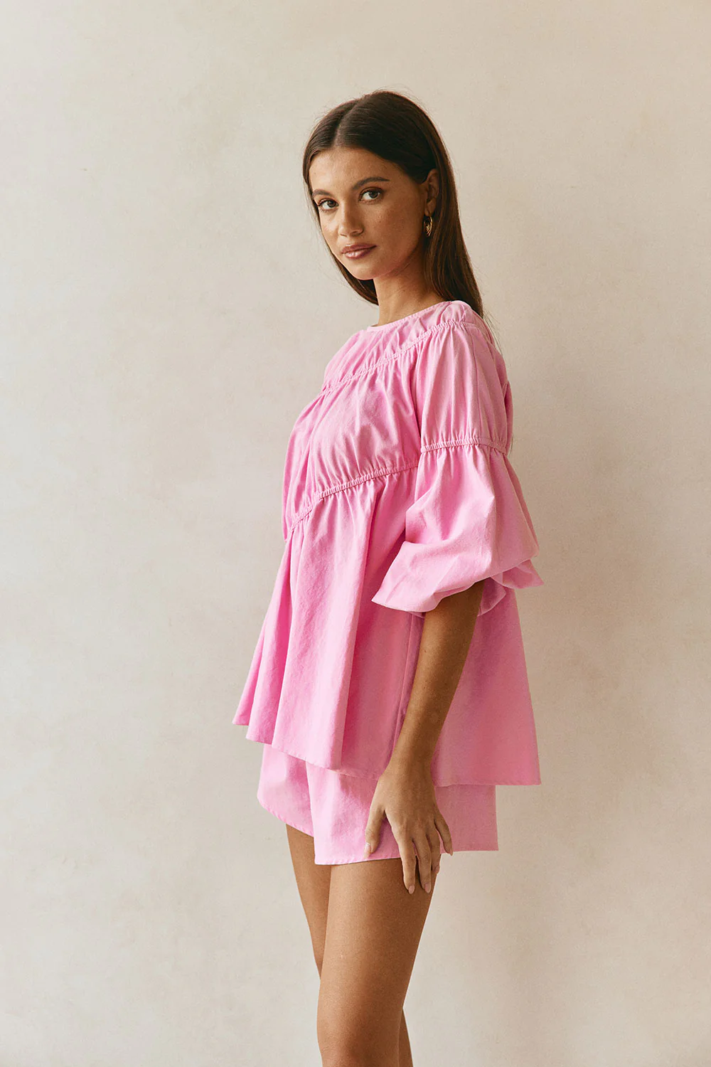 SAMPLE-Akel Top - Pink - Image 4