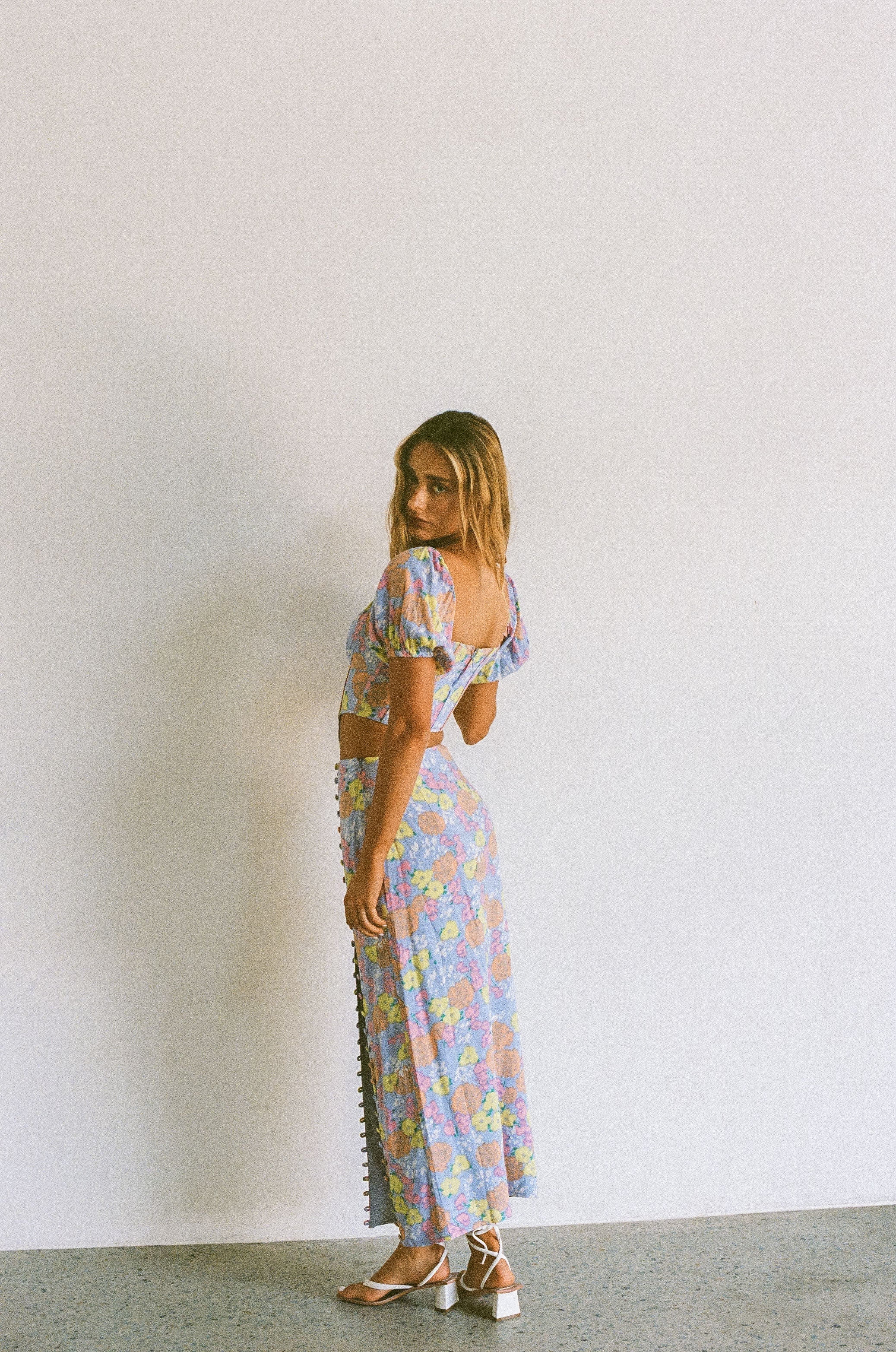 SAMPLE-Akia Midi Skirt - Image 7