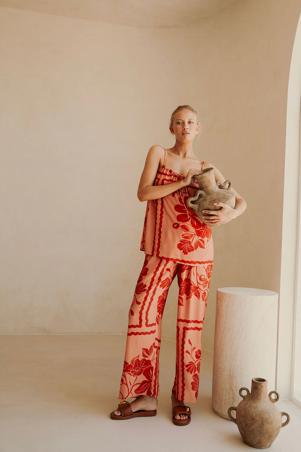 SAMPLE-Alani Top - Fiore Postcards - Image 3