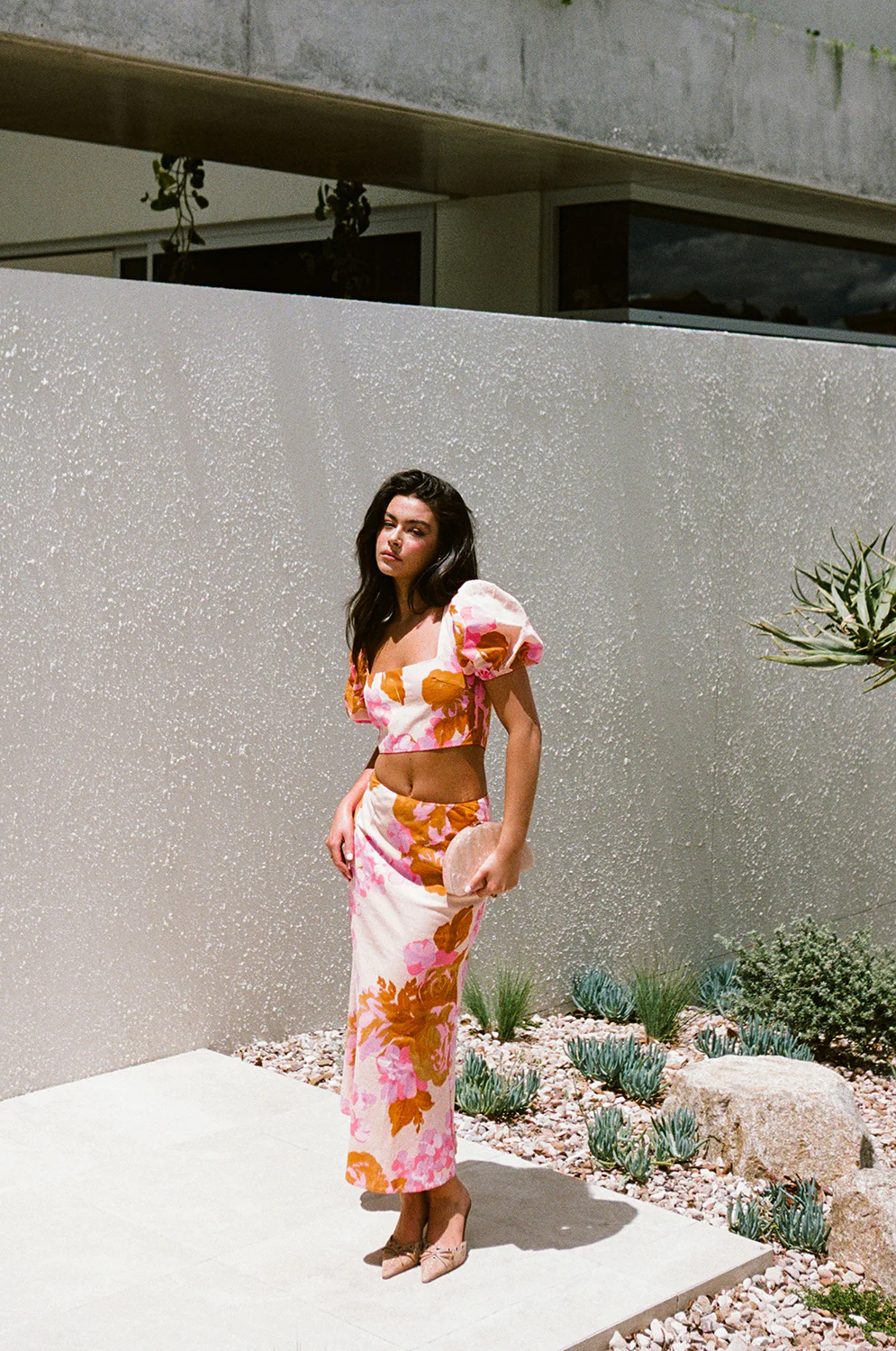 SAMPLE-Aleksandra Midi Skirt - Image 2